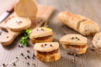 pain accompagnement foie gras