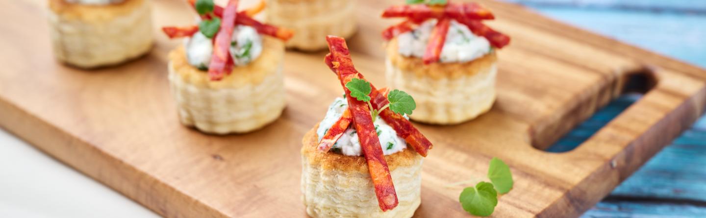 Vol au vent avec Chorizo Edouard ARTZNER