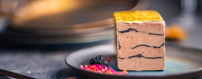 Foie Gras Oie frais Millefeuille truffe 3 pourcent